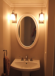bathroom lighting idea